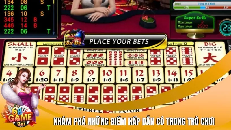 Khám phá những điểm hấp dẫn có trong trò chơi