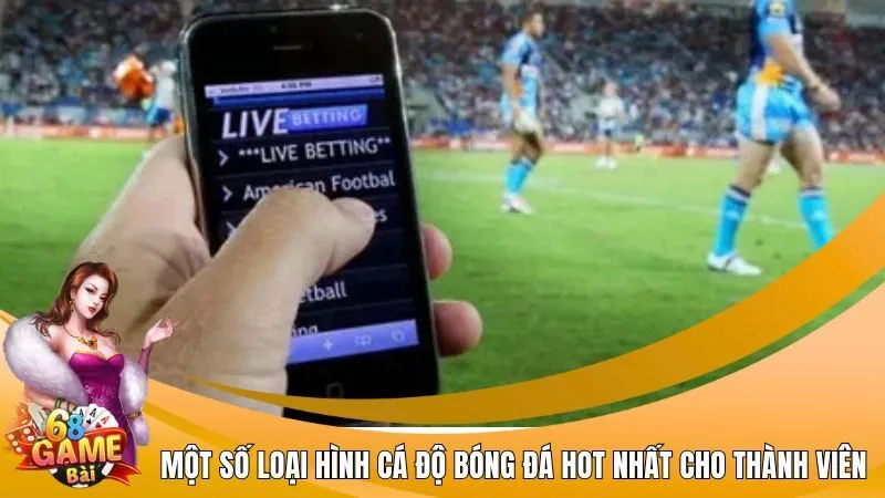 Một số loại hình cá độ bóng đá hot nhất cho thành viên
