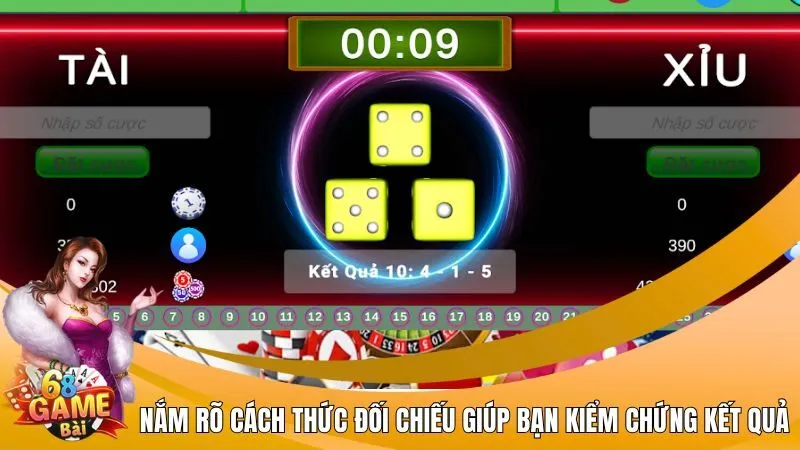 Nắm rõ cách thức đối chiếu giúp bạn kiểm chứng kết quả