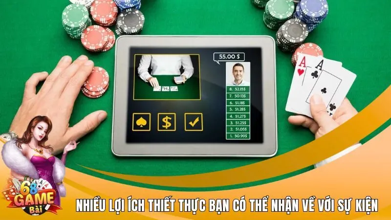 Nhiều lợi ích thiết thực bạn có thể nhận về với sự kiện