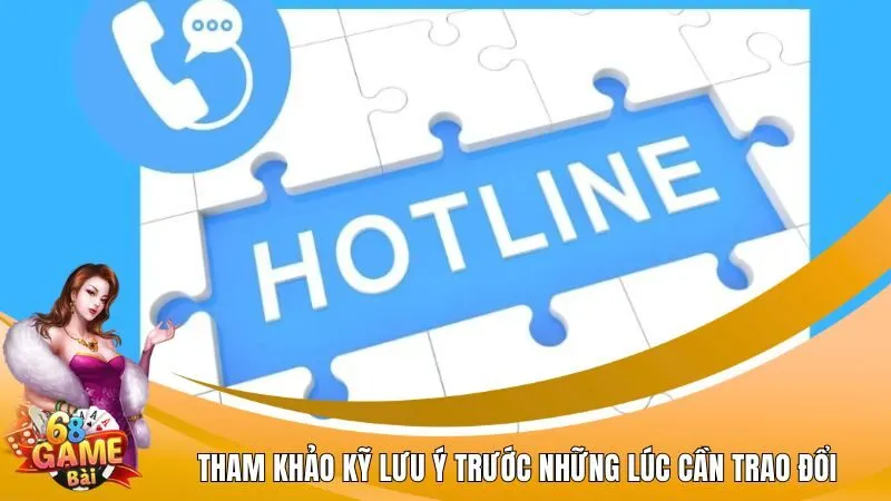 Tham khảo kỹ lưu ý trước những lúc cần trao đổi