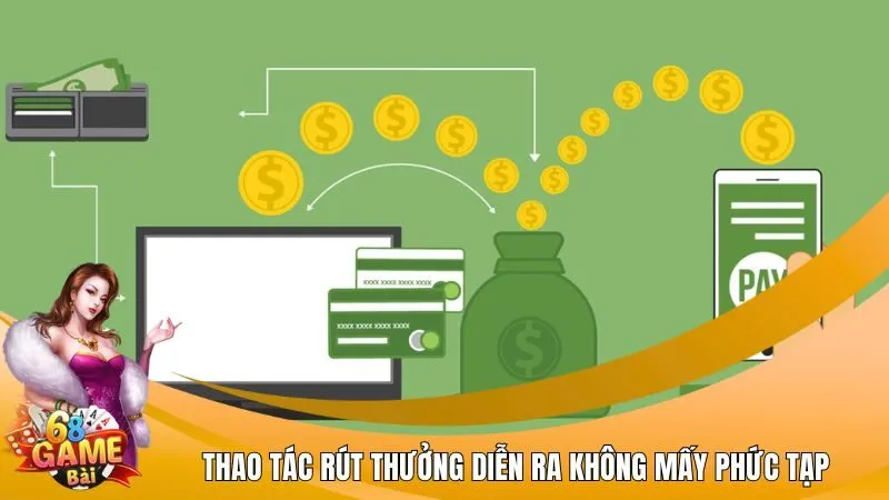 Thao tác rút thưởng diễn ra không mấy phức tạp
